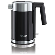 GRAEF WK402EU Bollitore Elettrico 1 L 2015 W Spegnimento Automatico Base 360° Filtro Anticalcare Rimovibile colore Nero