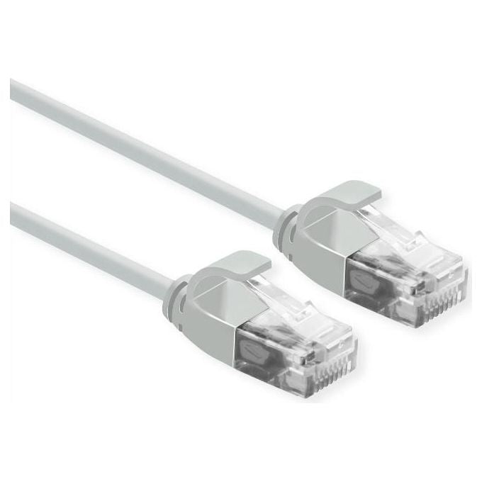 Cavo Rete Utp Cat.6a 2mt Slim Grey No Schermato Per Data Center