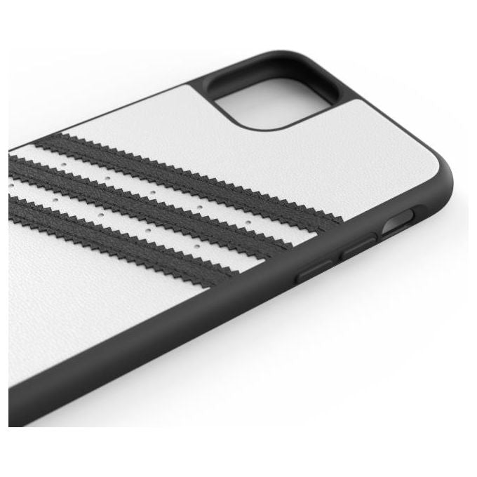 Adidas 36292 Originals Samba Cover iPhone 11 Pro Max TPU Cuoio Sintetico colore Bianco Nero