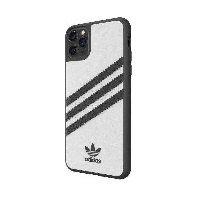 Adidas 36292 Originals Samba Cover iPhone 11 Pro Max TPU Cuoio Sintetico colore Bianco Nero