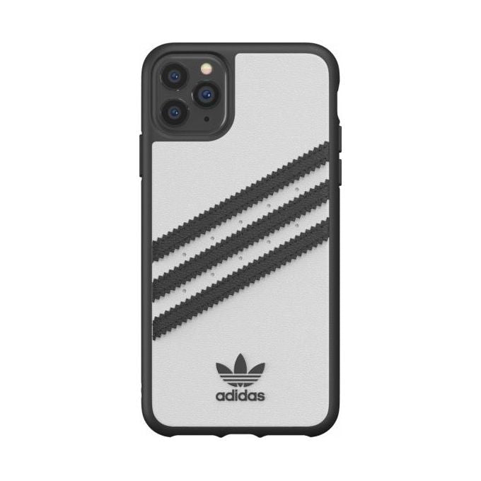 Adidas 36292 Originals Samba Cover iPhone 11 Pro Max TPU Cuoio Sintetico colore Bianco Nero