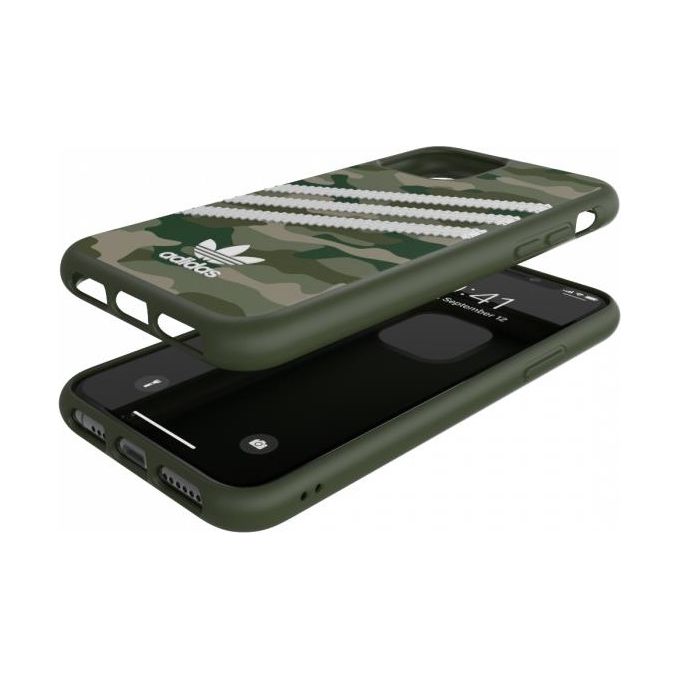 Adidas Samba Rose Cover per iPhone 11 Pro Verde-Bianco