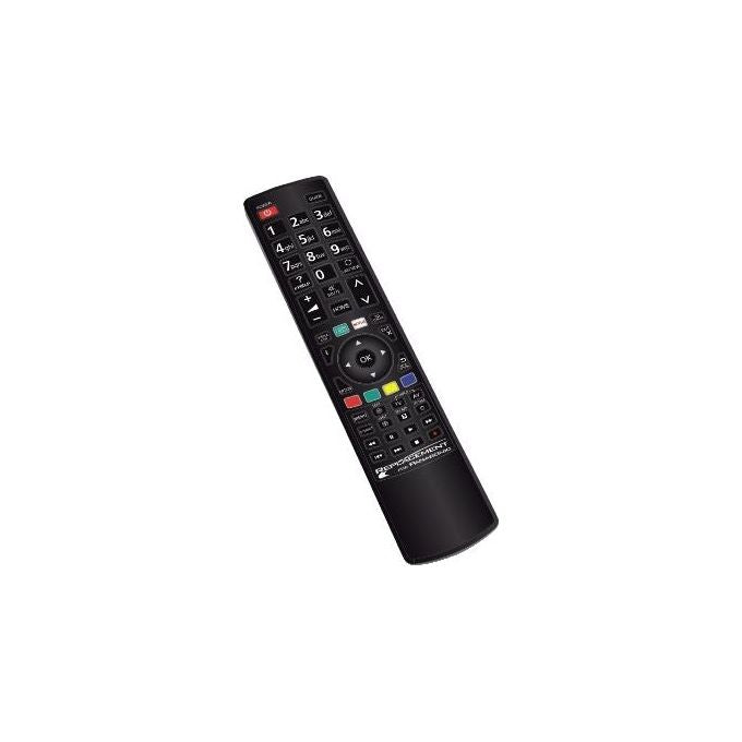 G.B.S. Elettronica JL1722 Telecomando Sostitutivo per TV Panasonic Universale Pronto all'uso colore Nero