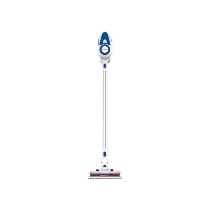 Polti PBEU0116 Forzaspira Slim SR90B Scopa Elettrica Senza Sacco Senza Filo 2 in 1 Capacita' 0,5 Litri Autonomia 40 min Sistema Ciclonico Bianco-Blu