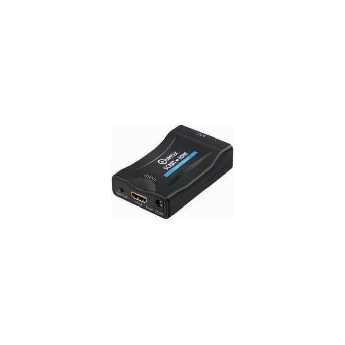 NVS COVSH Convertitore Video SCART a HDMI Risoluzione 1080p 720p Plug and Play colore Nero