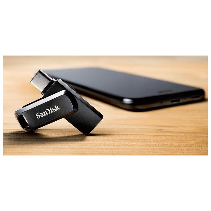 SanDisk Ultra Dual Drive Go Chiavetta Usb 256Gb Usb 3.1 Gen 1 Usb-C