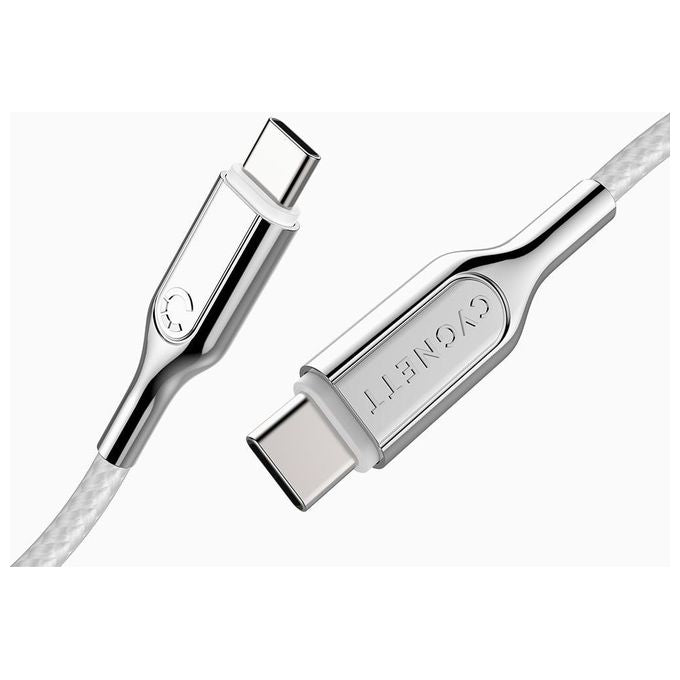Cygnett Armoured Cavo Usb-C 1mt Bianco
