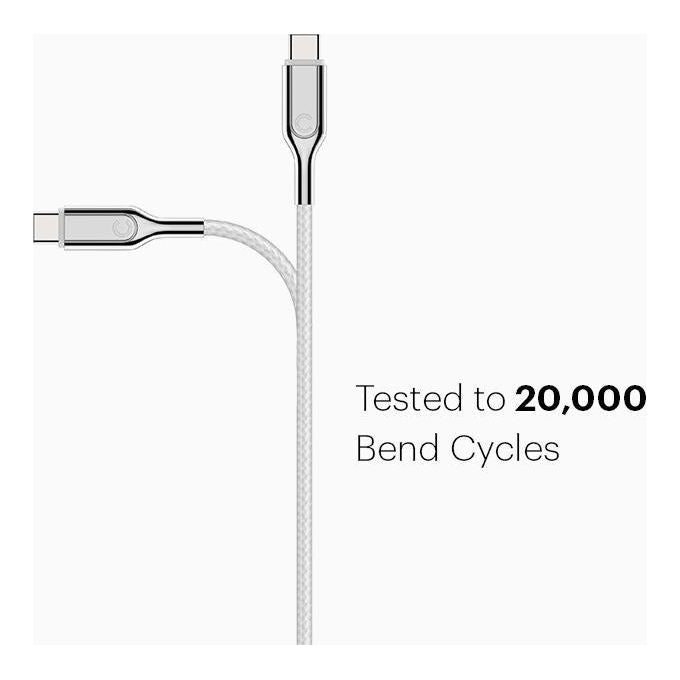 Cygnett Armoured Cavo Usb-C 1mt Bianco