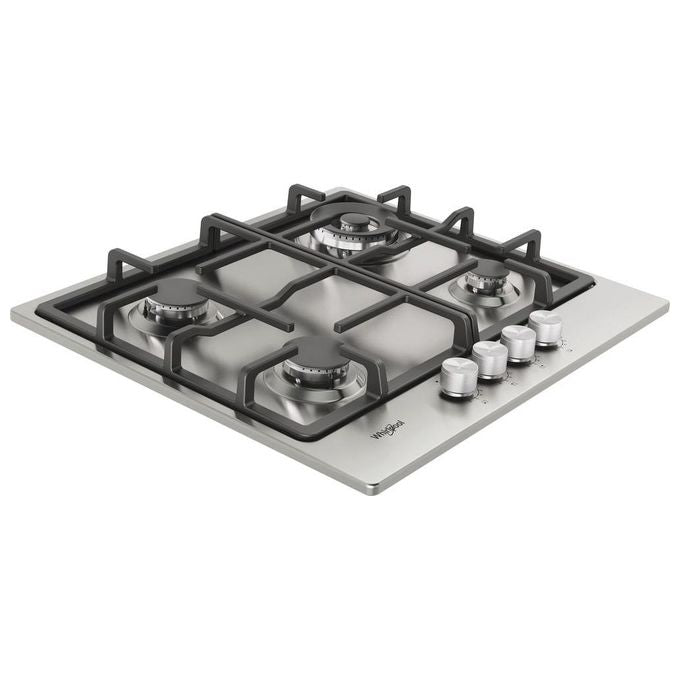 Whirlpool TGML661IX Piano cottura a gas 58 cm 4 fuochi 7800 W da incasso colore Inox