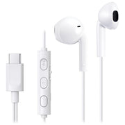 JVC HA-FR17UC Auricolari con Microfono a Filo Bianco