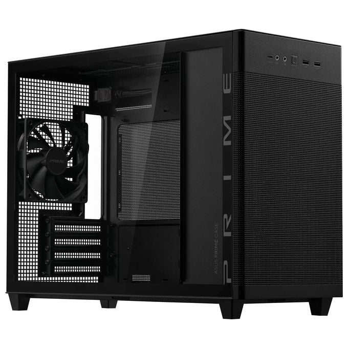 ASUS 90DC00G0-B39010 PRIME CASE TG Mini Tower Supporto Micro ATX Mini ITX Vetro Temperato USB Type C colore Nero