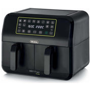 Ariete 4623 Airy Fryer Dual Friggitrice ad aria 8 L 1700 W Doppio Cestello 8 Programmi Display LED Touch colore Nero