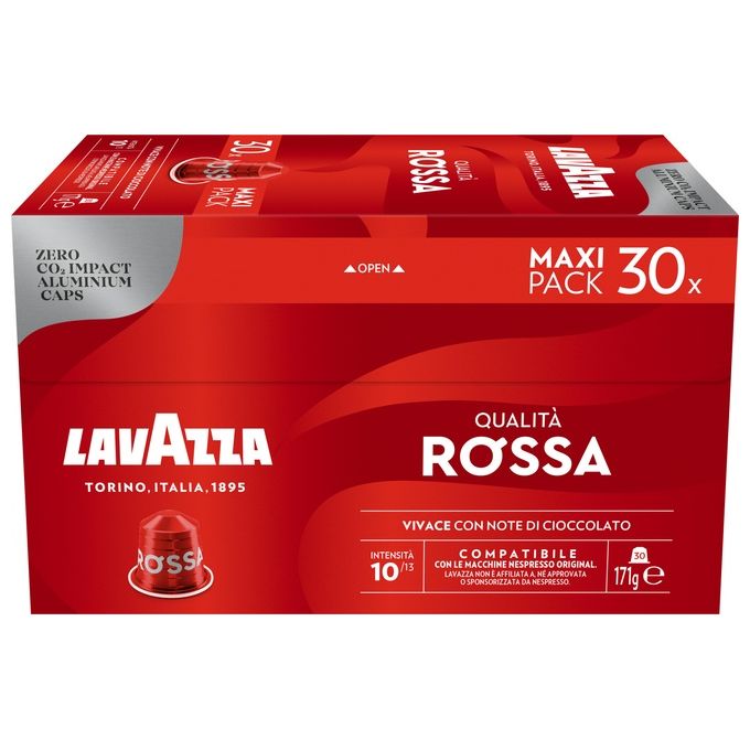 Lavazza 7035 Capsule Caffe' Lavazza Nespresso Qualita' Rossa