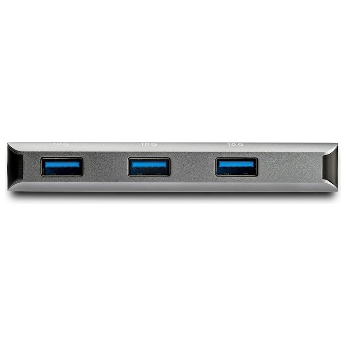 StarTech.com Hub Usb-C a 3 Porte con Lettore per Schede SD 10Gbps 3 Usb-A