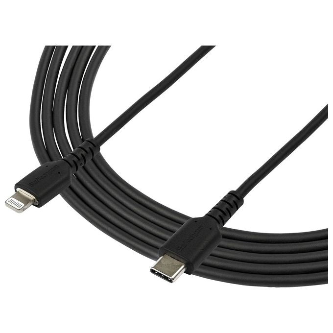 StarTech.com Cavo Usb-C a Lightning da 2mt con Certificazione Apple MFi Nero