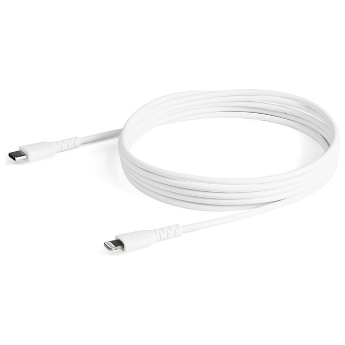 StarTech.com Cavo Usb-C a Lightning da 2mt con Certificazione Apple MFi Bianco