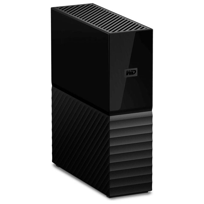 Western Digital WDBBGB0120HBK My Book Hard Disk Esterno Desktop 12 TB USB 3.2 Gen 1 Crittografia AES 256 bit colore Nero
