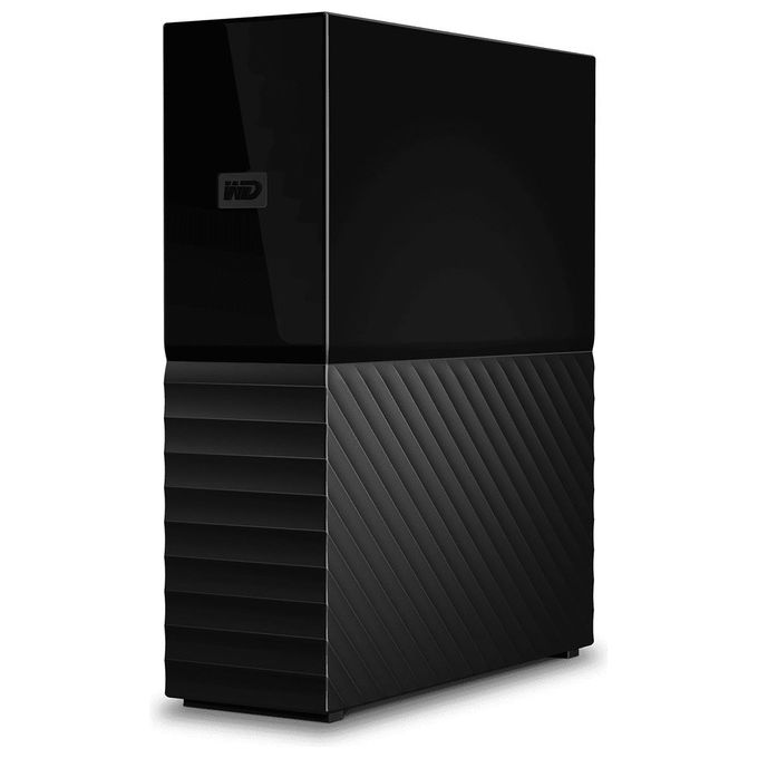 Western Digital WDBBGB0120HBK My Book Hard Disk Esterno Desktop 12 TB USB 3.2 Gen 1 Crittografia AES 256 bit colore Nero