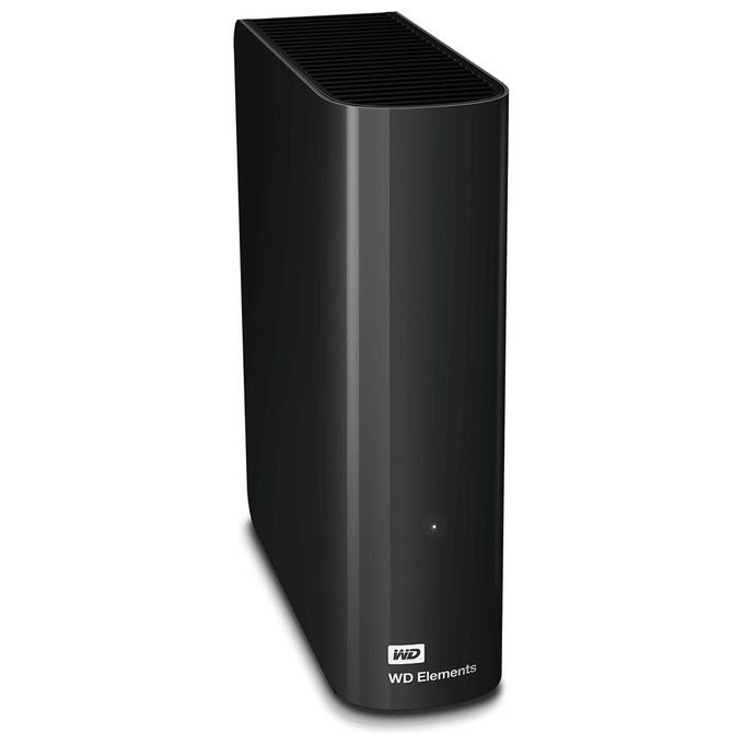 WD WDBWLG0100HBK Elements Desktop Disco Rigido Esterno 2000Gb Usb 3.0 Nero