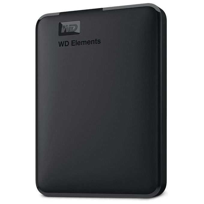 Western Digital WDBU6Y0050BBK-WESN Elements Portable Hard Disk Esterno 2.5'' 5 TB USB 3.2 Gen 1 colore Nero