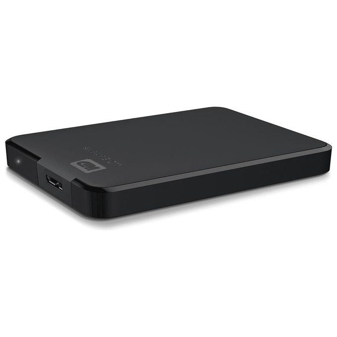 Western Digital WDBU6Y0050BBK-WESN Elements Portable Hard Disk Esterno 2.5'' 5 TB USB 3.2 Gen 1 colore Nero