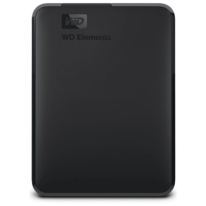 Western Digital WDBU6Y0050BBK-WESN Elements Portable Hard Disk Esterno 2.5'' 5 TB USB 3.2 Gen 1 colore Nero