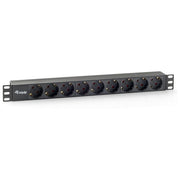 Equip Power Strip 9 Cee7-4 1,8mt Nero 19