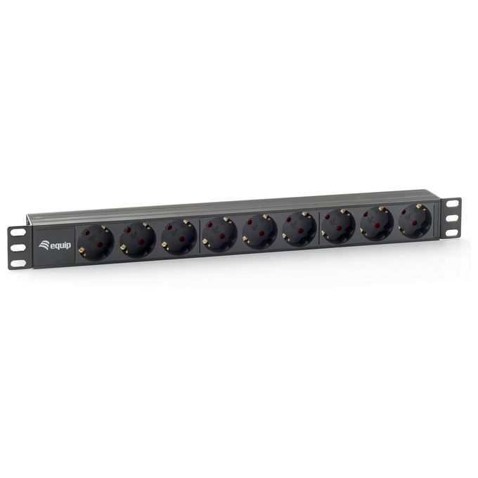 Equip Power Strip 9 Cee7-4 1,8mt Nero 19