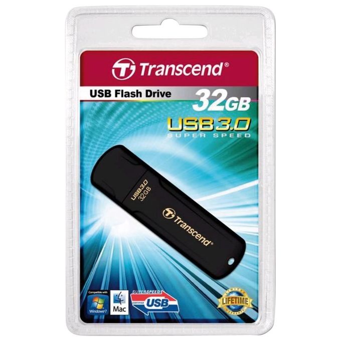 Transcend TS32GJF700 JetFlash elite 700 Chiavetta USB 32 GB USB tipo A 3.2 Gen 1 Nero