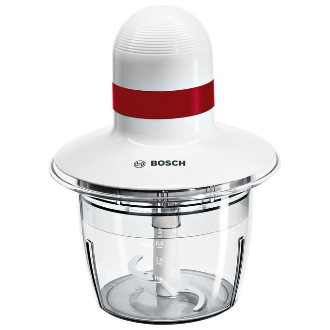 Bosch MMRP1000 Tritatutto 400 W ciotola 0,8 L lame acciaio inox lavastoviglie base antiscivolo colore Bianco