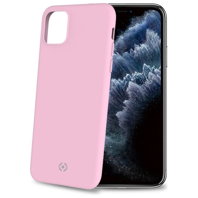 Celly Cover Feeling per iPhone 11 Pro Rosa
