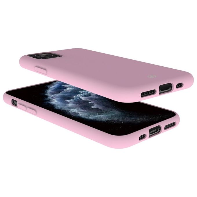 Celly Cover Feeling per iPhone 11 Pro Rosa