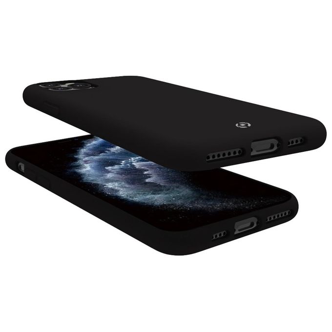 Celly Feeling Cover per iPhone 11 Pro Max Nero