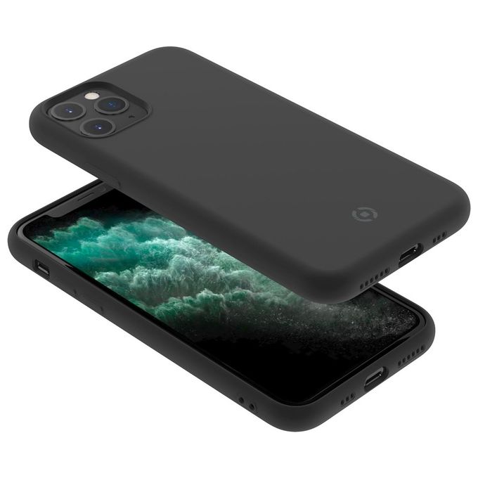 Celly Leaf Cover per iPhone 11 Pro Nero