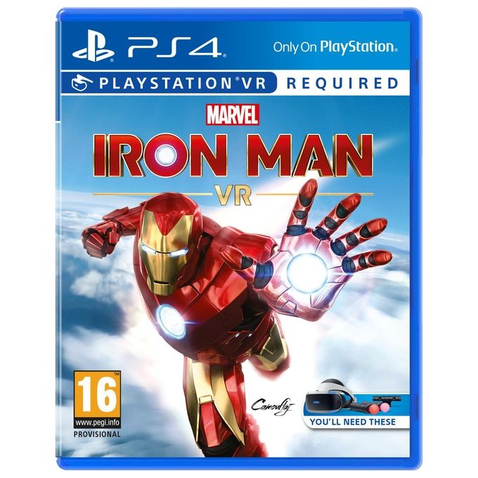 Sony 9942405 Marvel's Iron Man VR Gioco PlayStation 4 Day One Edition PEGI 16