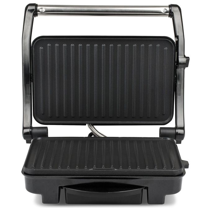 Girmi BS11 Bistecchiera Contact Grill Corpo in Acciaio Inox 1500W