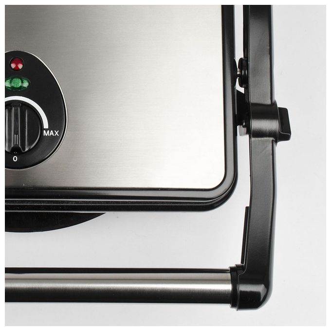 Girmi BS11 Bistecchiera Contact Grill Corpo in Acciaio Inox 1500W