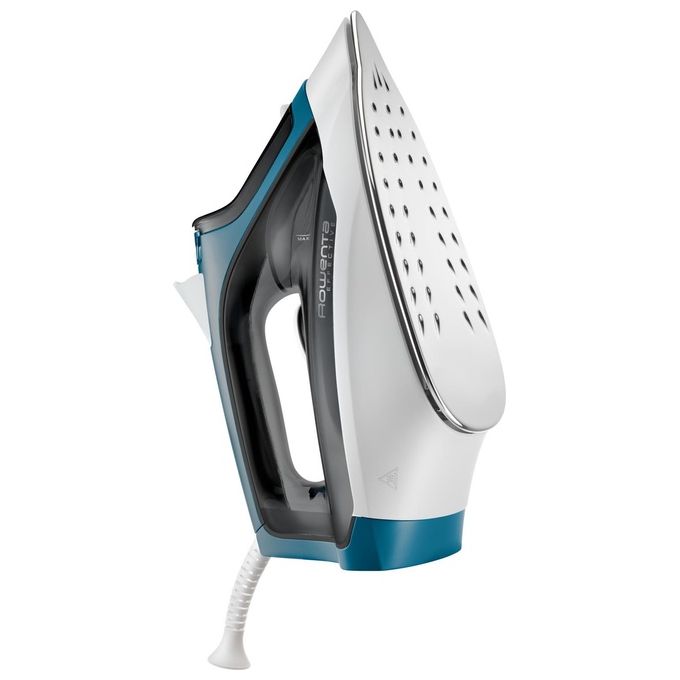 Rowenta DX1550 Effective Ferro da Stiro a Vapore Capacita' 300 ml 2200 W 30 g-min Colpo di Vapore 110g Nero-Blu
