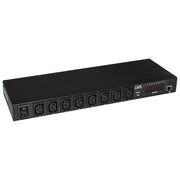 Link Multipresa 8 Porte Iec C13 Femmina Controllo Tramite IP con Display per Volt e Ampere e Sensori Ambientali