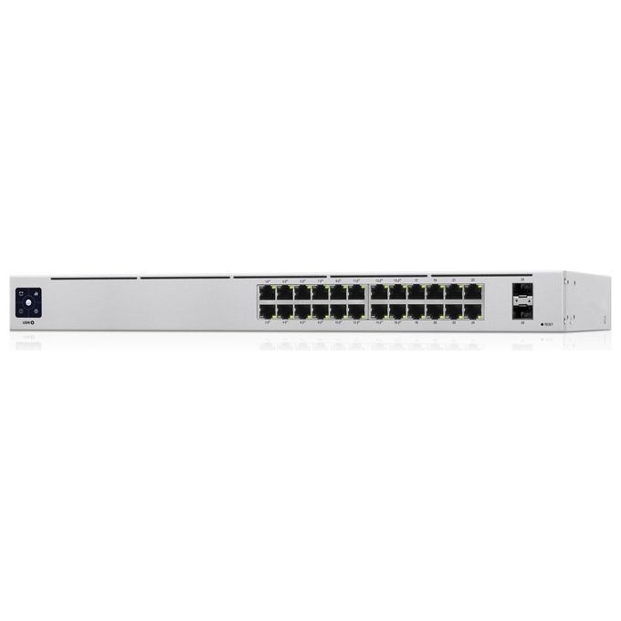 Ubiquiti U-V4116166 UniFi Switch Gigabit 24 Porte Managed Layer 2 con 16 Porte PoE+ 95 W 2 Uplink SFP colore Grigio
