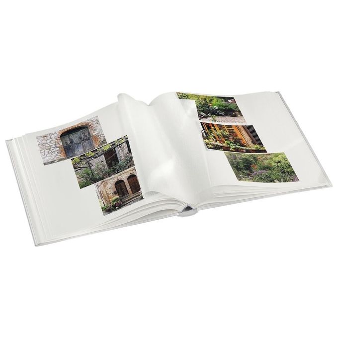 Hama Album Fotografico Fine Art Jumbo 30x30cm 80 Pagine Bianche Sabbia