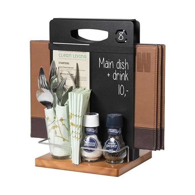 Securit Cad-te Table Caddy Nero