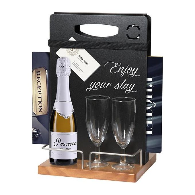 Securit Cad-te Table Caddy Nero