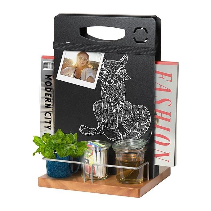 Securit Cad-te Table Caddy Nero