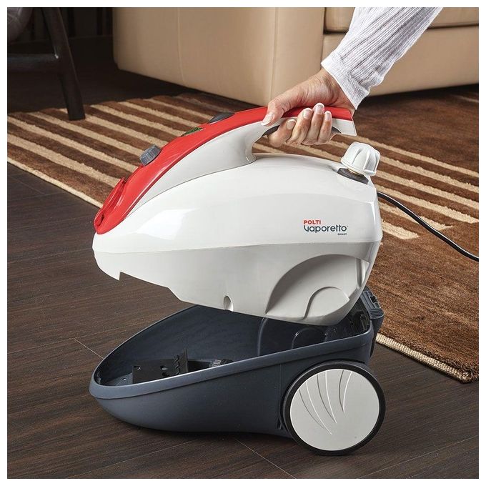 Polti PTEU0268 Vaporetto Smart 30_R Pulitore a Vapore Capacita' 1,6 Litri Potenza 1800 W Bianco-Rosso