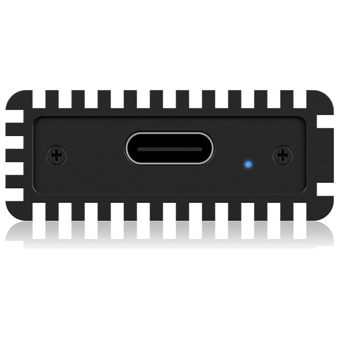 Raidsonic ICY BOX IB-1816M-C31 Contenitore di Unita' di archiviazione M.2 Alloggiamento SSD Nero