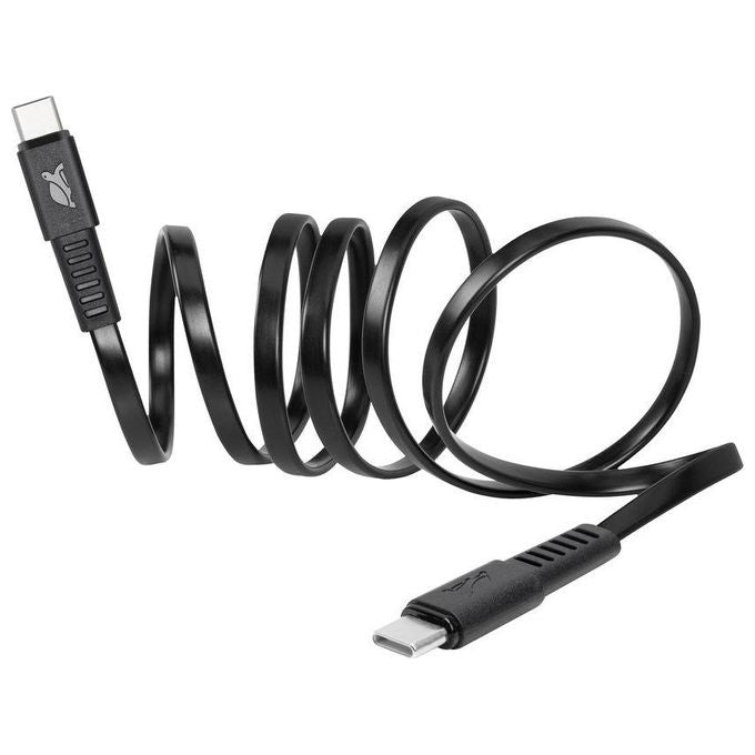 Rivacase Cavo di Ricarica Piatto Type-C - Type-C 1.2mt Nero