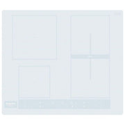 Hotpoint, Piano Cottura a Induzione HB 8460B NE-W, 59 cm, Bianco, 4 Zone, Comandi Touch