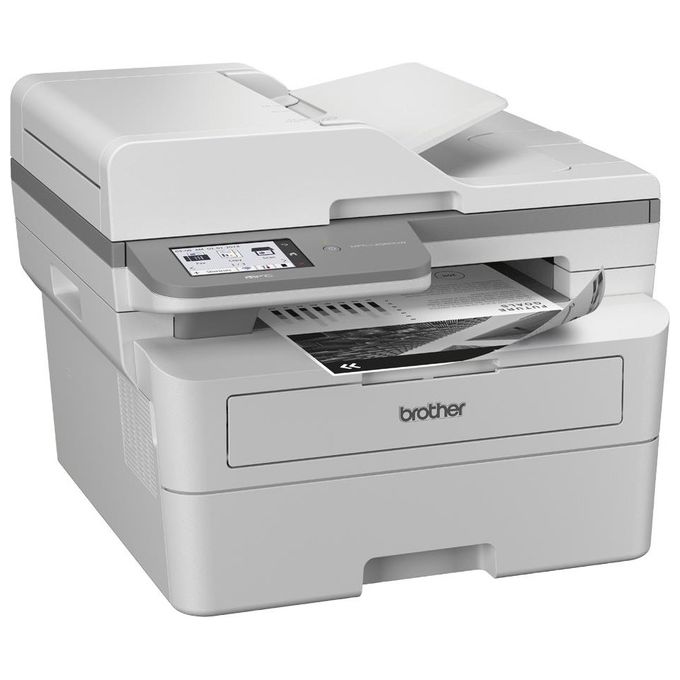Brother MFC-L2960DW Stampante Multifunzione Laser A4 Mono 34 ppm 1200x1200 DPI Wi-Fi Duplex ADF 50 fogli colore Bianco