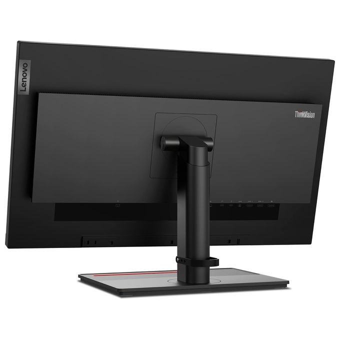 Lenovo 62CBRAT6EU ThinkVision P27u-20 Monitor 27'' 4K UHD IPS 3840x2160 60 Hz Thunderbolt 4 HDR400 VESA colore Nero